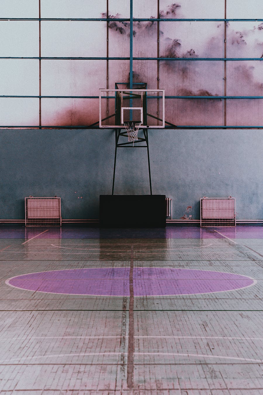Basketball court renovation